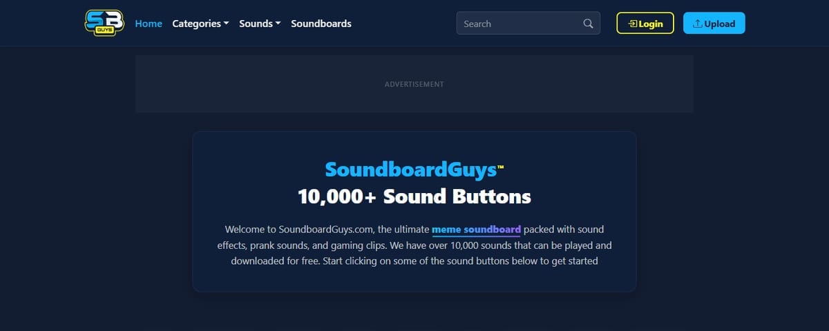 Сайт SoundboardGuys