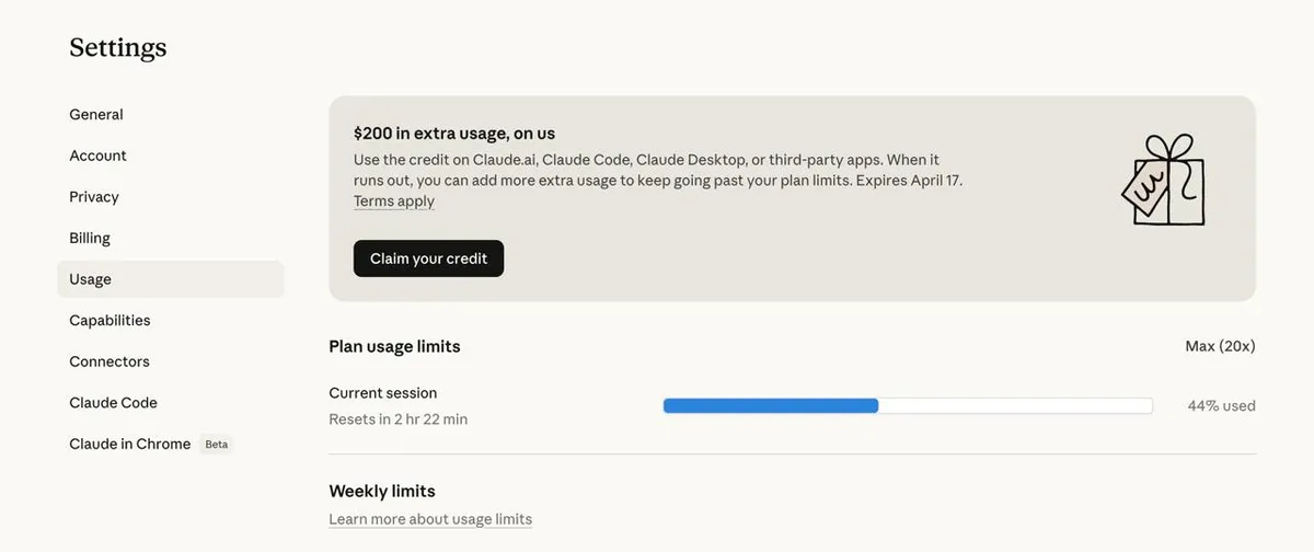 Клауд сегодня раздаёт всем платным подписчикам по 20, 100 или 200$ в зависимости от вашей подписки.