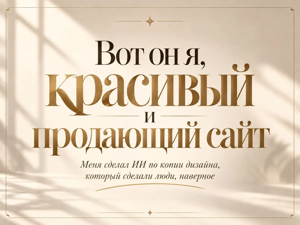 🔥 Как сделать крутой дизайн с ИИ